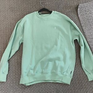 Large Teal Volcom Sweater